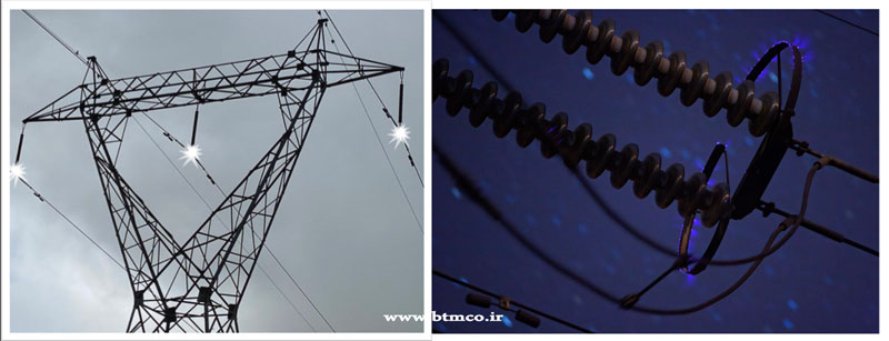 کرونا صدای دکل های برق