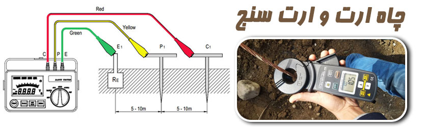 چاه ارت و ارت سنج 