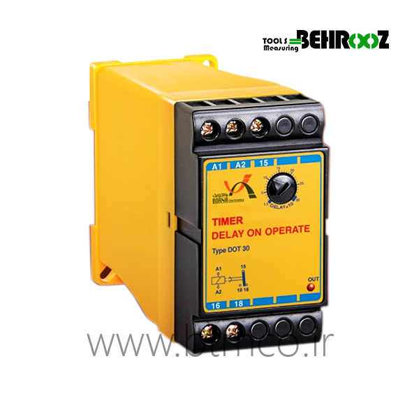 تایمر کلید روغنی طرح مینیاتوری برنا مدل BORNA DOT