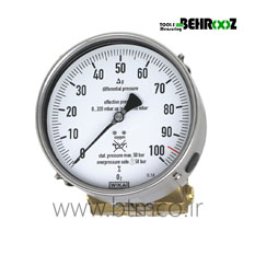 گیج فشار اختلافی ویکا مدل 712/15/160 و 732/15/160