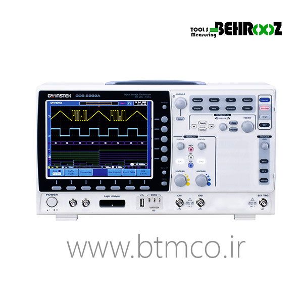 اسیلوسکوپ دیجیتال 300 مگ 2 کانال گودویل مدل GW instek GDS-2302A 