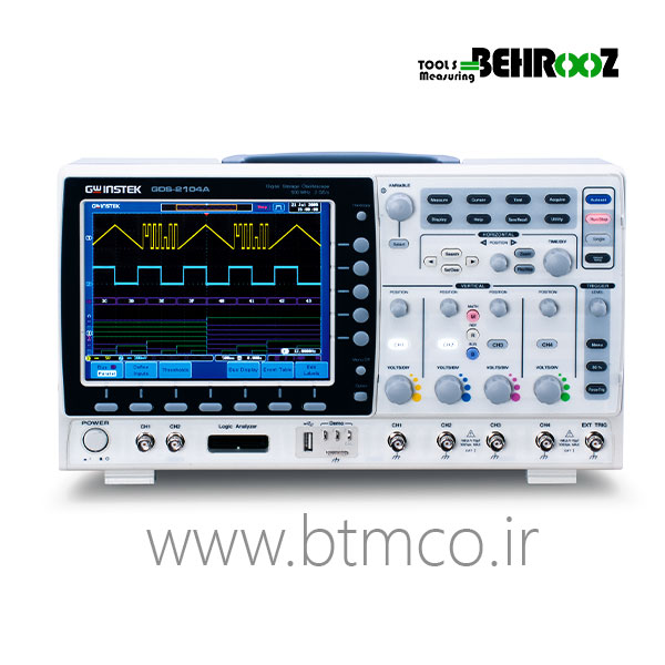 اسیلوسکوپ دیجیتال 70 مگ 4 کانال گودویل مدل GW instek GDS-2074A 