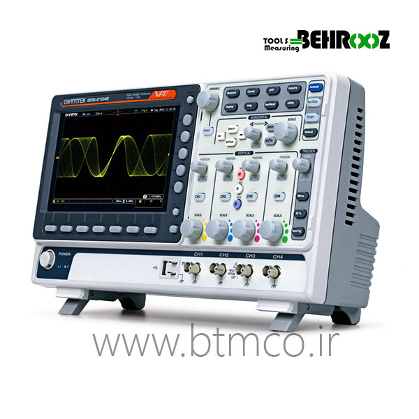 اسیلوسکوپ دیجیتال 70 مگ 4 کانال گودویل مدل GW instek GDS-2074E
