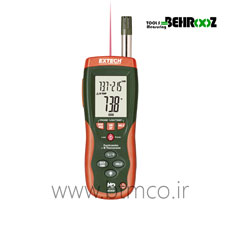 رطوبت سنج و حرارت سنج تماسی و لیزری اکستچ EXTECH HD550