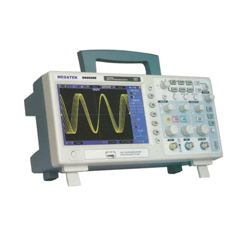 اسیلوسکوپ دیجیتال 100 مگ 2 کانال مگاتک مدل MEGATEK DSO-2100 