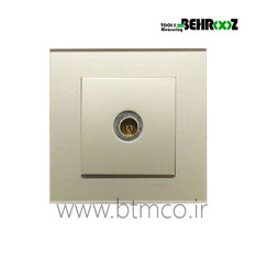 پریز فیش آنتن ویرا مدل کریستال بژ