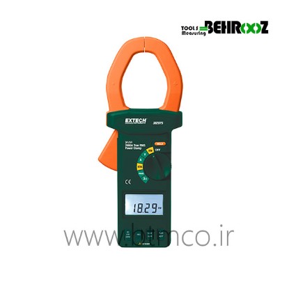 EXTECH-382075-2000A-True-RMS-ACDC-3-Phase-Clamp-on-Power-Analyzer