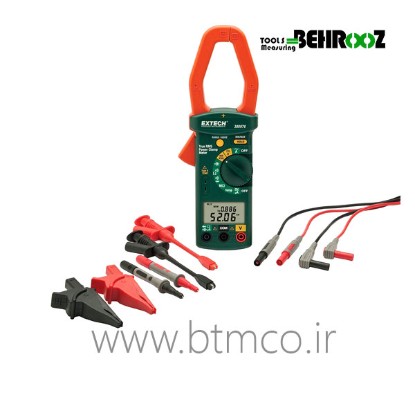 EXTECH-380976-KSingle-PhaseThree-Phase-1000A-AC-Power-Clamp-Meter-Kit
