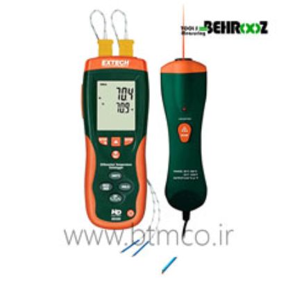 Extech-Differential-Thermometer-DataloggerIR-ThermometerHD200