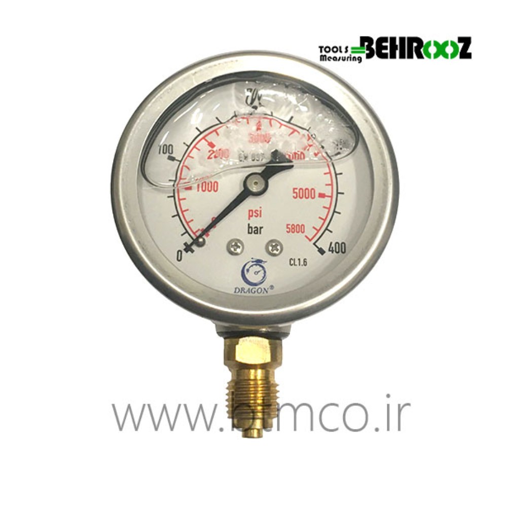 Pressure-Gauge-400-Bar-Dragon
