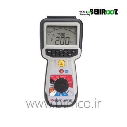Megger-MIT2500-HIGH-VOLTAGE-HAND-HELD-INSULATION-AND-CONTINUITY-TESTER