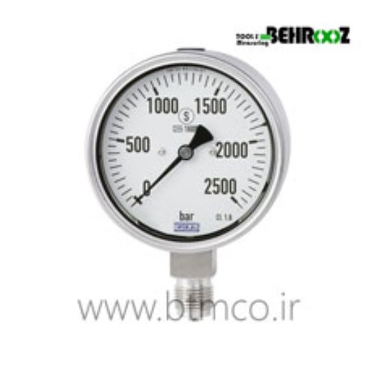 Bourdon-tube-pressure-gauge-Wika-PG23HP-S